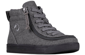 Charcoal Jersey BILLY Street High Tops -Shoekid.ca