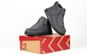 Charcoal Jersey BILLY Street High Tops -Shoekid.ca