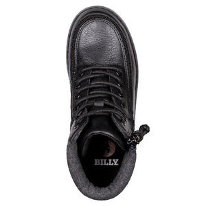 Kid's Black BILLY Lugs -Shoekid.ca