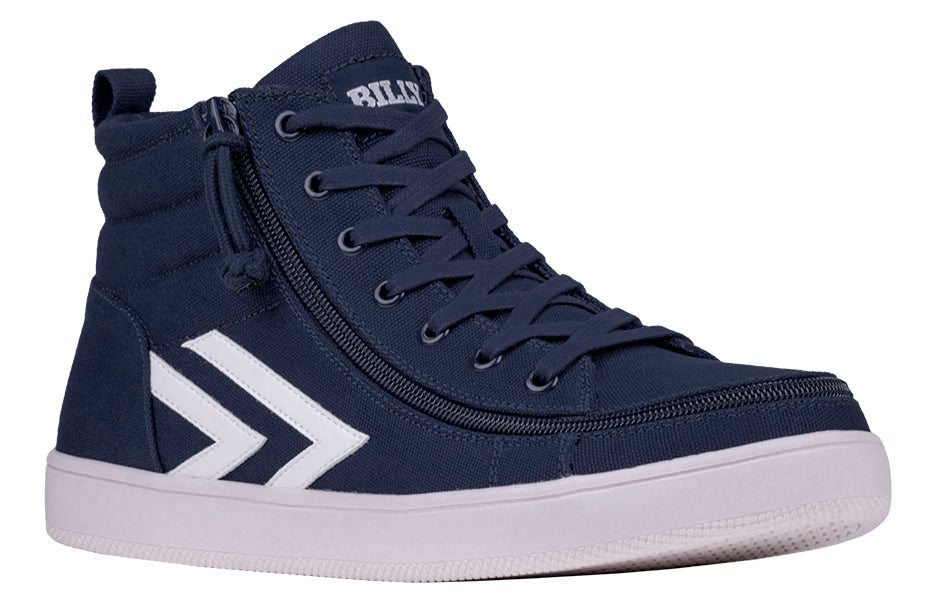 Men's Navy/White BILLY CS 1.0 Sneaker High Tops - shoekid.ca