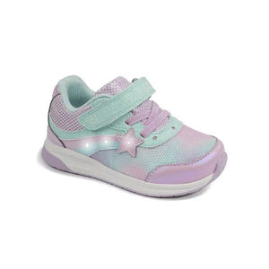 Stride Rite Starlight Lightup Aqua Girls Running Shoes