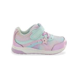 Stride Rite Starlight Lightup Aqua Girls Running Shoes