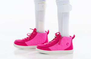 Pink Print BILLY Classic D|R High Tops -Shoekid.ca