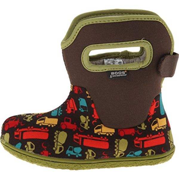 Baby Bogs Brown Multi Waterproof Toddler Winter Boots - ShoeKid.ca