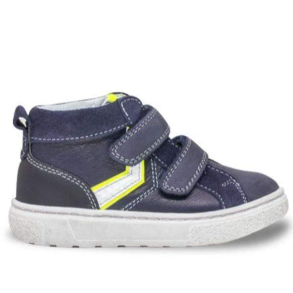 Balocchi 602732 Urban Blue Boys Leather Shoes (Ankle/Arch Support) - ShoeKid.ca