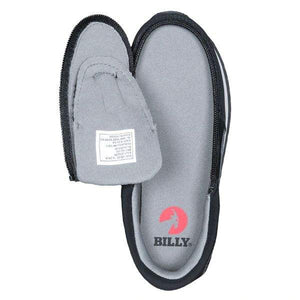 Billy Kids Black Charcoal Jogger Adaptive Sneaker (EasyOn) - ShoeKid.ca