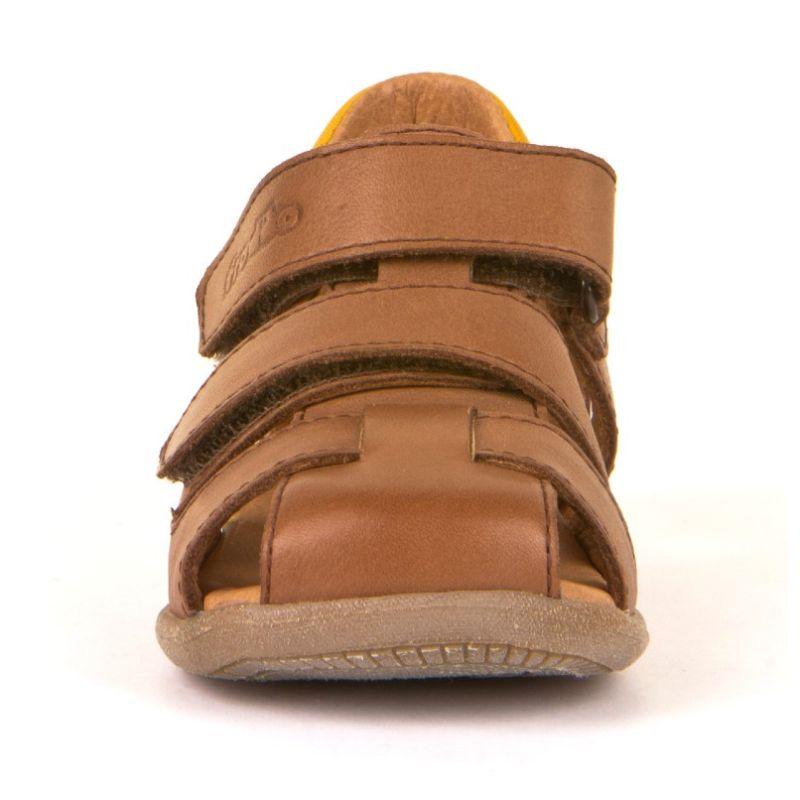 Froddo Boys Brown Leather Sandals Ankle Support ShoeKid.ca