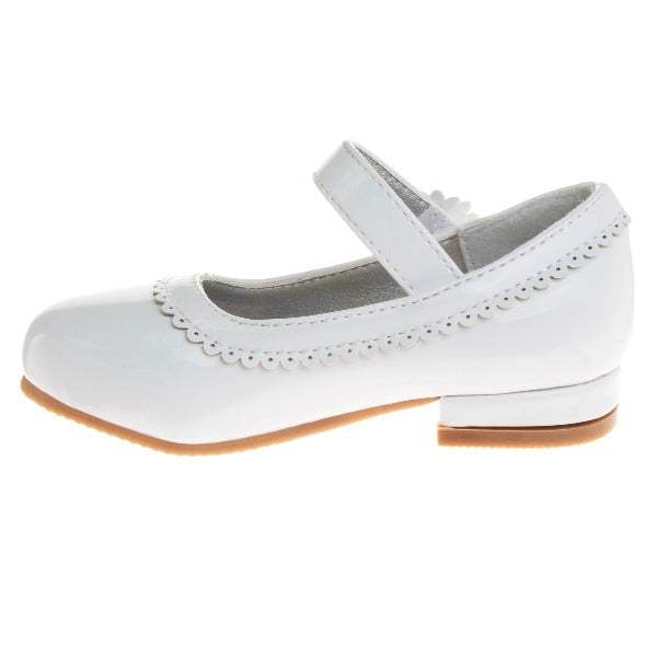 Josmo Girls White Dress Shoes Toddler