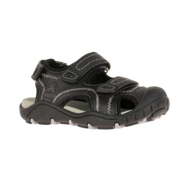 Kamik Seaturtle2 Boys Black Water Friendly Sandals | ShoeKid.ca