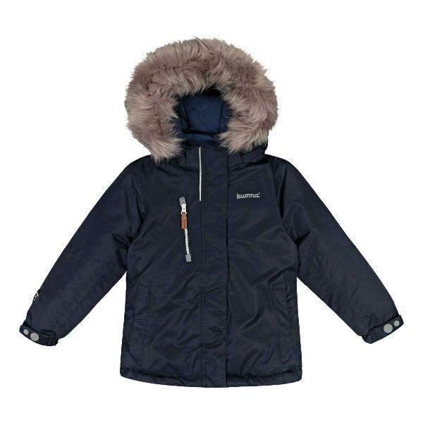 Kuoma Kids Waterproof Unisex Warm Winter Jacket Navy (Designed in Finland) - ShoeKid.ca